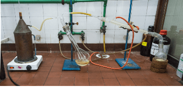 the organic compound which can be purified by steam distillation