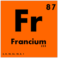 what are the properties of francium